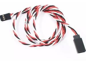 50 шт - Подовжувач 22AWG для сервоприводів Futaba скручений (90 см)