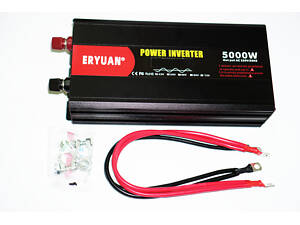 5000W LCD Преобразователь с чистой синусоидой AC/DC 12v с Вольтметром