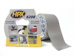 50x0,3мм 5м Скотч армированный усиленный ткань, полиэстер, полиэтилен/каучук серебрянный [INRUC0006500050010]