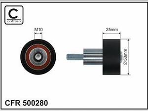 50x10x25 Ролик паска приводного AUDI A1, A3 SEAT LEON VW GOLF VI, POLO 1.2/1.4 04.12-