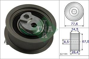 531 0851 10 INA - Натяжний ролик ГРМ !!! Заміна для 531 0777 10