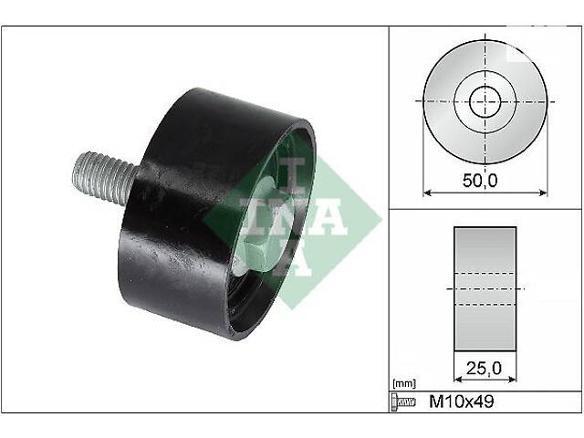 532 0899 10 INA - Обвідний ролик ГРМ