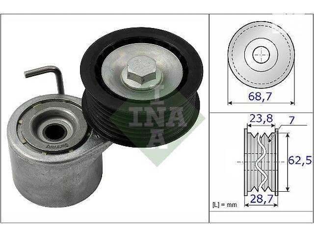 534 0487 10 INA - Механізм натягу