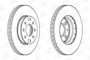 562554CH (Champion) Гальмівний диск