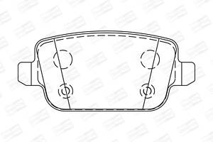573263CH (Champion) Гальмівні колодки до дисків