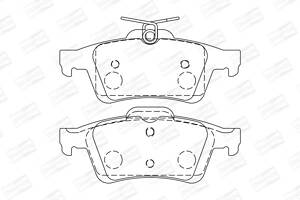 573732CH (Champion) Гальмівні колодки до дисків