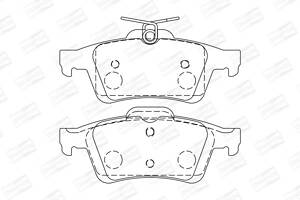 573732CH (Champion) Гальмівні колодки до дисків