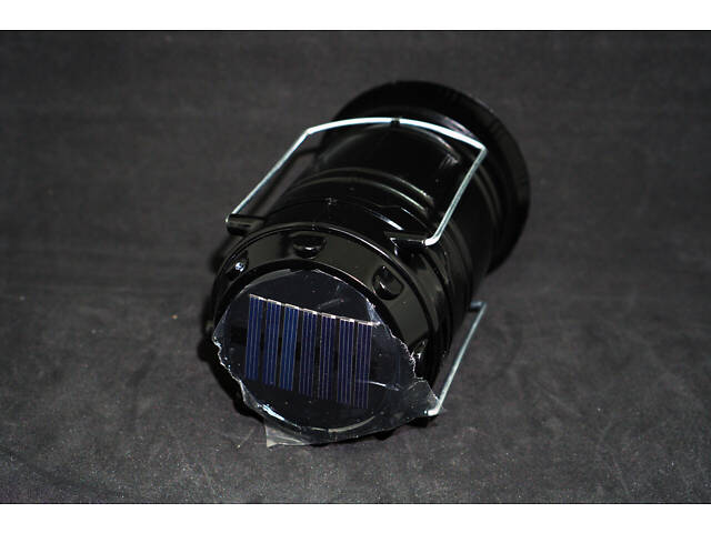 5800T Ліхтарик акумуляторний кемпінговий із сонячною панеллю USB Powerbank лампа світлодіодна - Фото 9