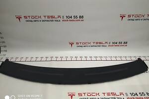 6 Панель крепления дефлекторов обдува лобового стекла (сплошная сеточка) Tesla model S, model S REST 6007510-00-G