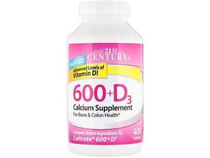 600 + D3 Calcium Supplement, 600 mg/800IU 400 Cplts