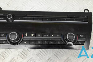 61319328414 - Б/В Панель керування магнітофона на BMW 7 (F01, F02, F03, F04) 740 i (є дефект фарби)
