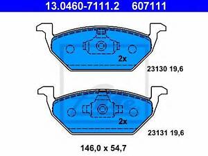 6Q0698151 OE VAG Колодки тормозные VAG 6Q0698151 на SEAT IBIZA V (6J5, 6P5)