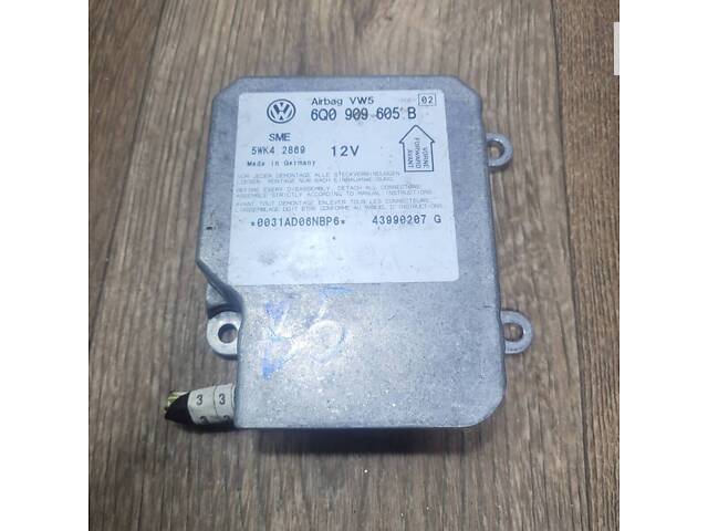 6q0909605b Блок керування Airbac Vw passat b5