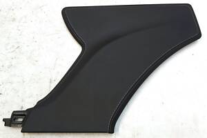 7 Облицовка центральной консоли левая задняя PVC BLACK Tesla model S, model S REST 1008224-02-G