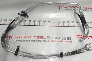 7 Трубопровод кондиционера R134A с повреждением Tesla model X 1032423-00-E