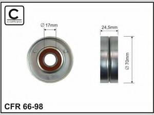 70x17x24 Ролик паска приводного Audi A3/Seat Toledo/Skoda Octavia/VW Golf 99-