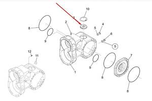 71491255 Кришка New Holland (71491255)