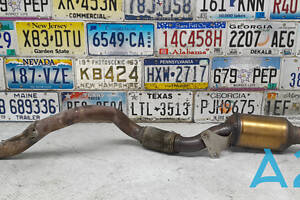 7P0254301BX - Б/У Приемная труба с катализатором на VOLKSWAGEN TOUAREG (7P) 3.6 