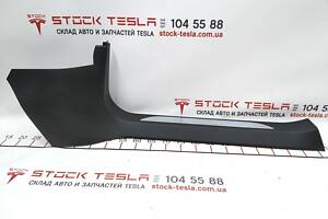 8 Облицовка порога стойки А нижняя правая (со вставкой) Tesla Model S, Model S REST 1030391-00-F