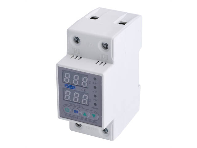 80A однофазное реле контроля напряжения и тока [TOVPD1-80-EC] tomzn