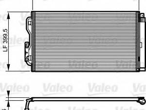 814191 VALEO КОНДЕНСАТОР КОНДИЦIОНЕРА VALEO 814191