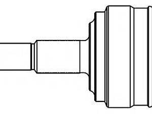 823125 GSP - Шарнір РКШ GSP 823125 на HONDA CIVIC VIII Hatchback (FN, FK)