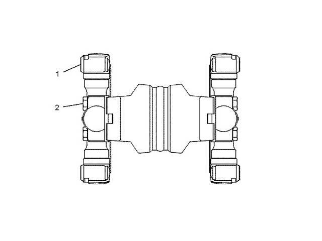8Е-8562, 8Е8562 Кардан в сборе Caterpillar D9R