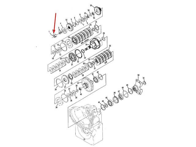 8I4526 Втулка КПП Caterpillar TH83