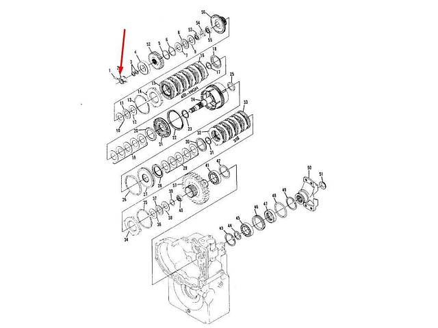 8I4526 Втулка КПП Caterpillar TH83