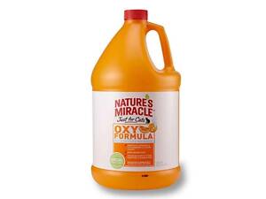 8in1 Nature's Miracle Oxy Formula 3.7 л (Нейчерс Миракл Оранж Окси) устранитель запахов и пятен для котов