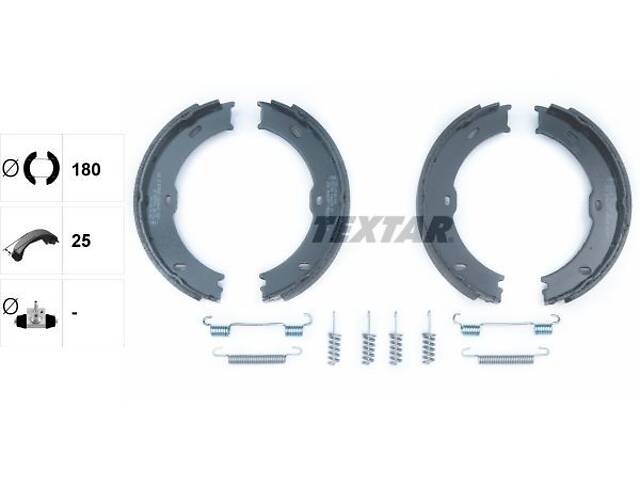 91066800 TEXTAR Гальмівні колодки до барабанів