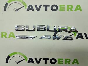93079SJ010 Эмблема надпись модель двери багажника FORESTER 18- 'SUBARU AWD'