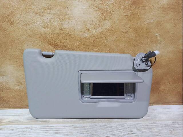 96400-JY75A Козырек Новый солнцезащитный правый с зеркалом и подсветкой Renault Koleos Рено Колеос 2008-2016 - Фото 1