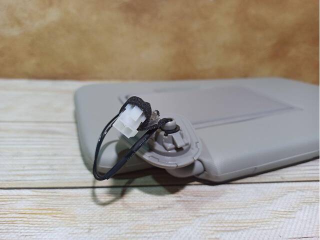 96400-JY75A Козырек Новый солнцезащитный правый с зеркалом и подсветкой Renault Koleos Рено Колеос 2008-2016 - Фото 4