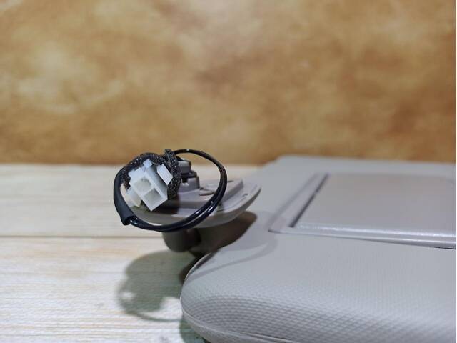 96401-JY65A Козырек Новый солнцезащитный левый с зеркалом и подсветкой Renault Koleos Рено Колеос 2008-2016 - Фото 2