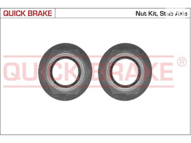 9811K QUICK BRAKE Гайки для ступиці