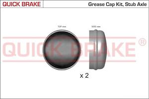 Ковпачок, підшипник колеса Quick Brake 9821K