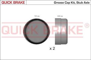 Ковпачок, підшипник колеса Quick Brake 9823K