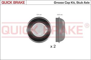 Ковпачок, підшипник колеса Quick Brake 9827K