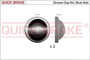 9829K QUICK BRAKE Пилозахисні ковпачки для ступиці