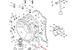 9968979 Корпус КПП New Holland