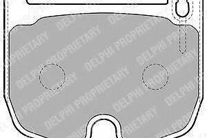 a_Гальмівні колодки дискові MERCEDES 211220221 AMG F 02-06 DELPHI LP1841 на MERCEDES-BENZ CLK кабрио (A209)
