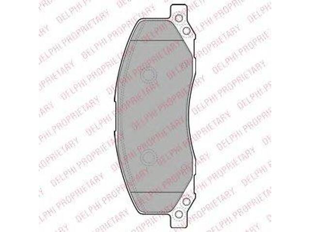 a_Тормозные колодки дисковые OPELSAAB Insignia9-5 18 F 08 DELPHI LP2082 на SAAB 9-5 (YS3G)