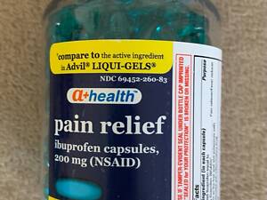 A+health ibuprofen, 200 мг, 300 капсул, США.