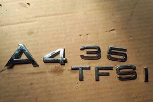 A4 B9 8W емблема на задня кришці TFSI бейдж