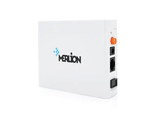 Абонентський термінал Merlion EPON 1100GZB (ONU) (123*93*60 ) 0,19 кг (100*65*21)