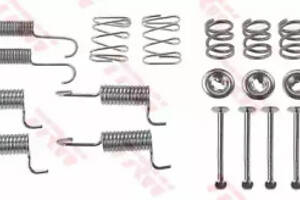 Accessory Kit, parking brake shoes