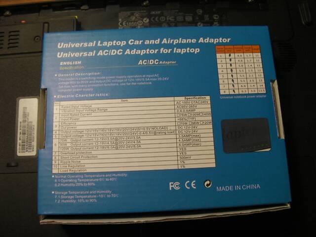 Acer Aspire Е1-571 15.6' LED Core І5-3230M 4х2.60ГГц-3.20ГГц 8ГБ/320ГБ ВебКа Рoбоча Батарея та Новий 96-Вт Б/Ж із США #1 - Фото 17