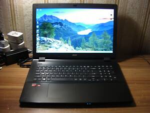 Acer Aspire E17 Е5-721 17.3' FHD LED AMD A6-6310 4x1.80ГГц-2.40ГГц 8ГБ/400ГБ ВебКа BT Робоча Батарея Новий 96-Вт Б/Ж США
