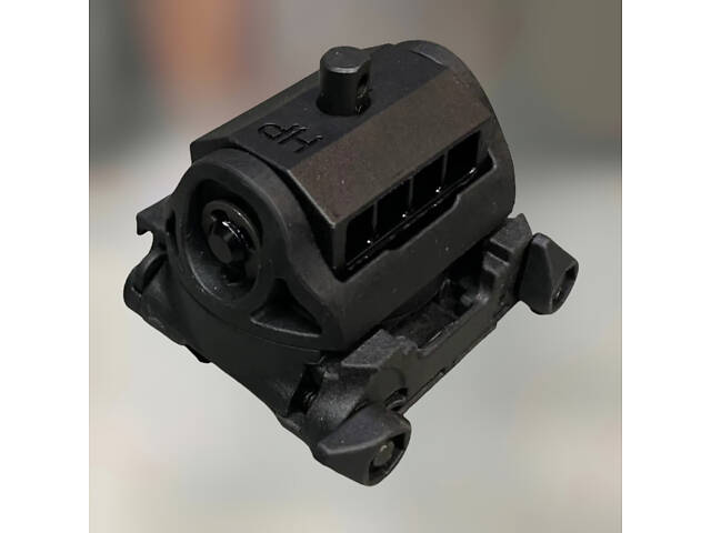 Адаптер для сошок FAB Defense H-POD Picatinny Adaptor, колір - Чорний, поворотно-нахильний, кріплення для сошок на Picatinny. - Фото 1